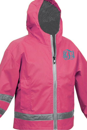 Charles River Toddler New Englander Hot Pink Rain Jacket *Customizable! (Wholesale Pricing N/A) - Wholesale Accessory Market