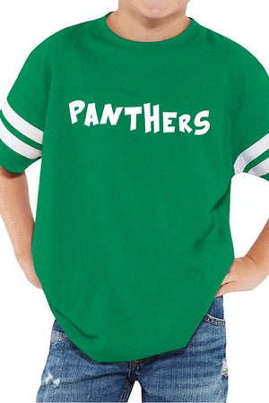 L.A.T. Youth Fine Jersey Varsity Tee, Vintage Green *Personalize It - Wholesale Accessory Market