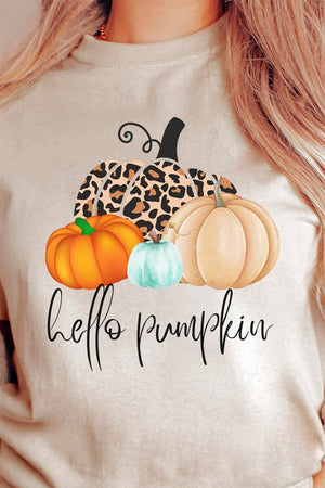 A Little Cheetah Hello Pumpkin Softstyle T-Shirt - Wholesale Accessory Market