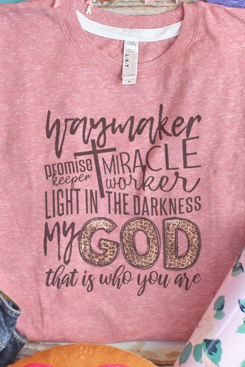 Cheetah Waymaker Melange Jersey Tee - Wholesale Accessory Market