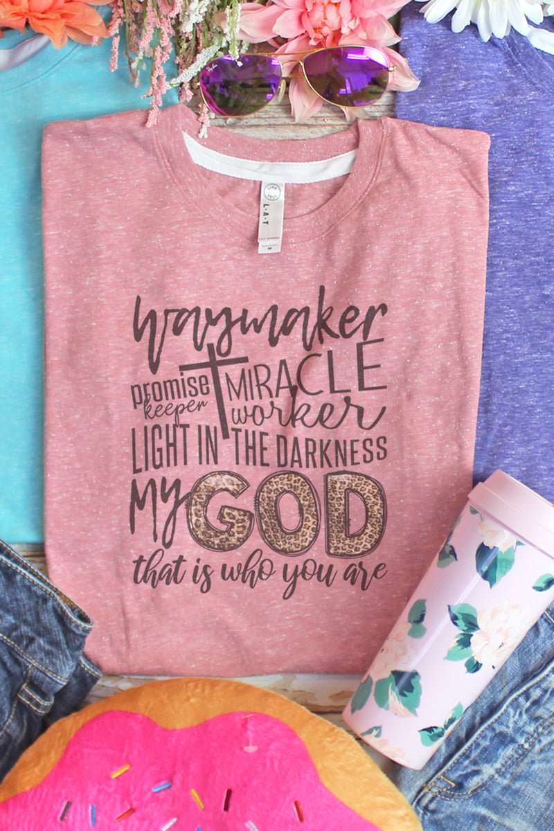Cheetah Waymaker Melange Jersey Tee - Wholesale Accessory Market