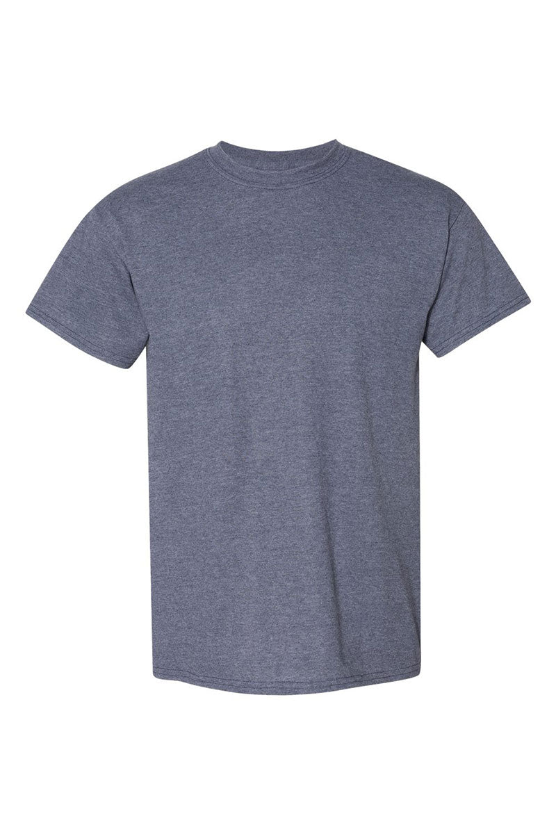 Loud Mouth Football Navy And Orange DryBlend Adult T-Shirt - Wholesale Accessory Market