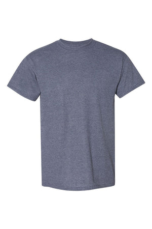 Loud Mouth Football Navy And Orange DryBlend Adult T-Shirt - Wholesale Accessory Market