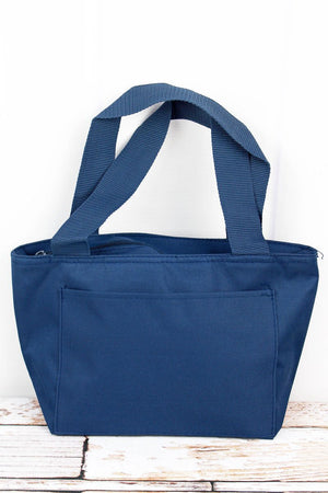 Navy Blue Insulated Lunch Bag - Wholesale Accessory Market