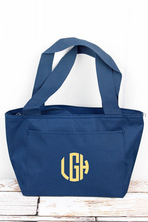 Navy Blue Insulated Lunch Bag - Wholesale Accessory Market