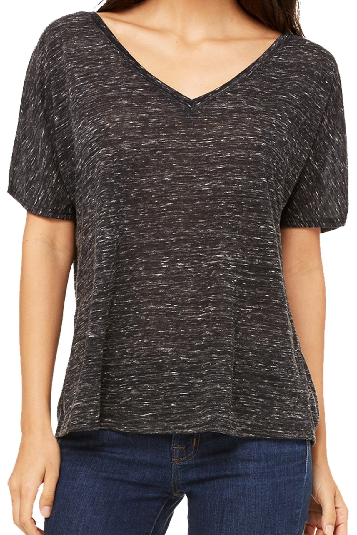Bella+Canvas Women's Slouchy V-Neck Tee *Choose Your Color - Wholesale Accessory Market