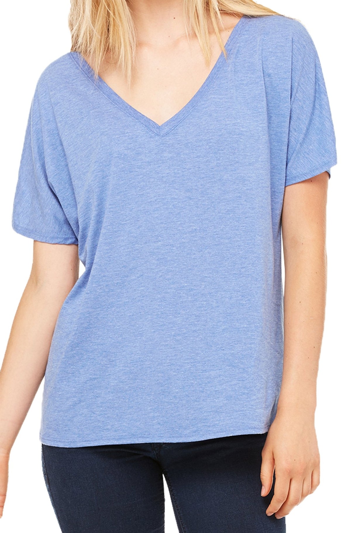 Bella+Canvas Women's Slouchy V-Neck Tee *Choose Your Color - Wholesale Accessory Market