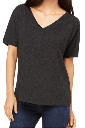Bella+Canvas Women's Slouchy V-Neck Tee *Choose Your Color - Wholesale Accessory Market