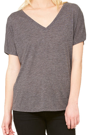 Bella+Canvas Women's Slouchy V-Neck Tee *Choose Your Color - Wholesale Accessory Market