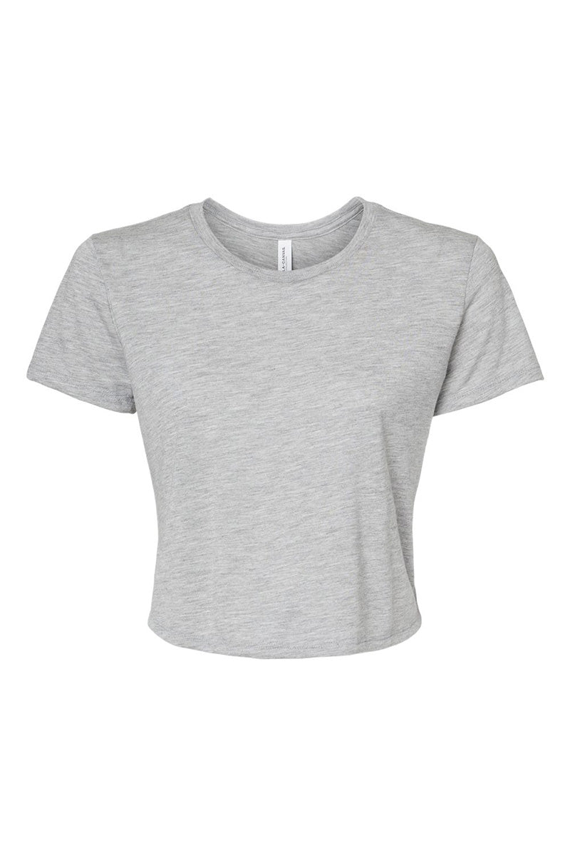 Checkerboard Happy AL Flowy Cropped Tee - Wholesale Accessory Market