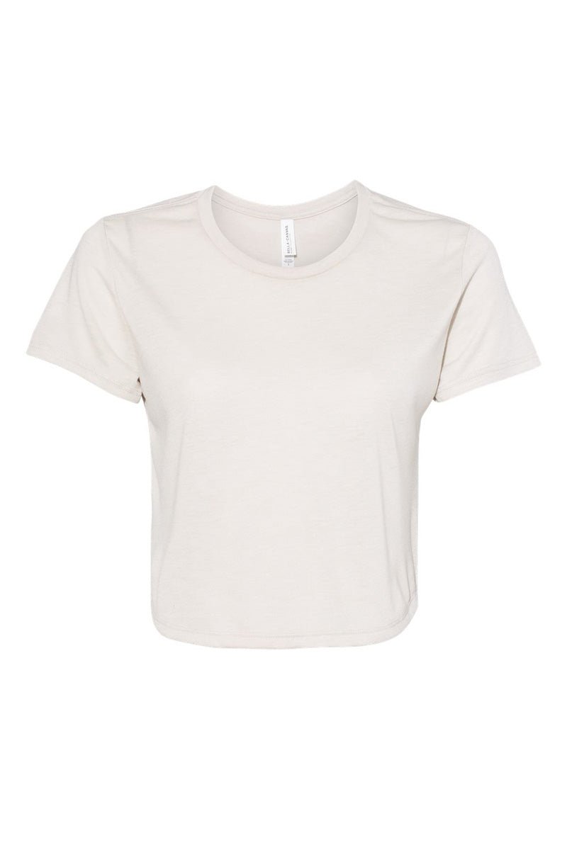 Checkerboard Happy AL Flowy Cropped Tee - Wholesale Accessory Market
