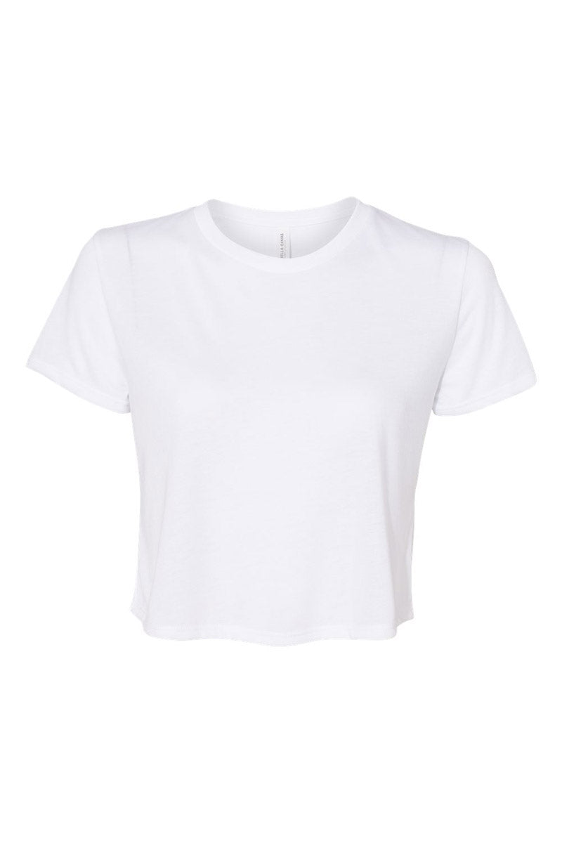 Checkerboard Happy AL Flowy Cropped Tee - Wholesale Accessory Market