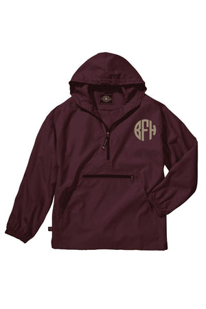 Charles River Youth Lightweight Rain Pullover, Maroon *Customizable! (Wholesale Pricing N/A) - Wholesale Accessory Market