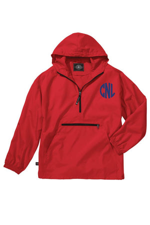 Charles River Youth Lightweight Rain Pullover, Red *Customizable! (Wholesale Pricing N/A) - Wholesale Accessory Market
