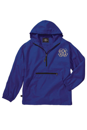 Charles River Youth Lightweight Rain Pullover, Royal *Customizable! (Wholesale Pricing N/A) - Wholesale Accessory Market