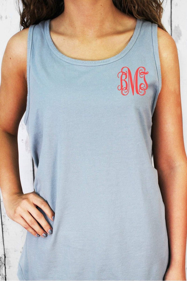 Comfort color store tank tops womens