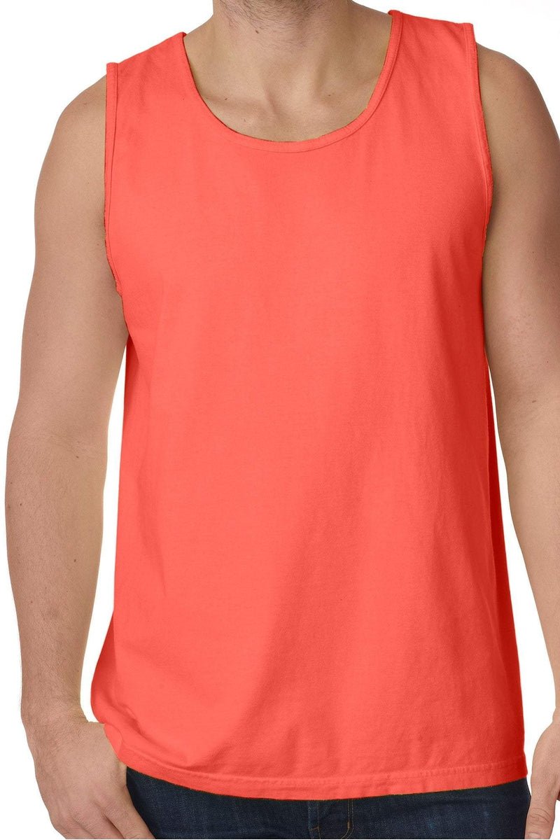 Shades of Red/Orange Comfort Colors Cotton Tank Top #9360