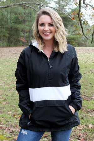 Charles River Classic Striped Pullover, Black and White (Wholesale Pricing N/A) - Wholesale Accessory Market