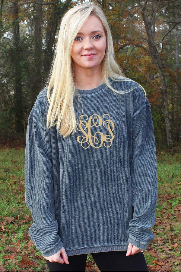 Sarasota  Adult Camden Crew Pullover with Embroidered Design