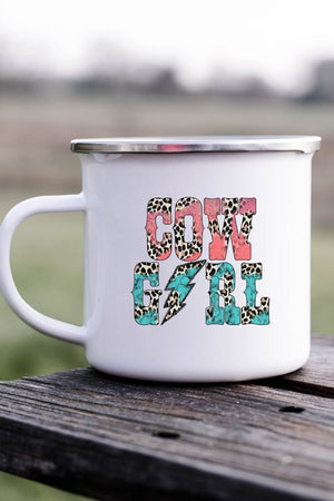 Cheetah Cowgirl Lightning Campfire Mug - Wholesale Accessory Market
