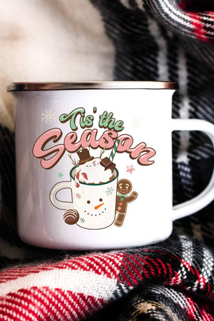 Hot Cocoa Tis The Season Campfire Mug - Wholesale Accessory Market