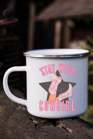 Stay Wild Cowgirl Campfire Mug - Wholesale Accessory Market
