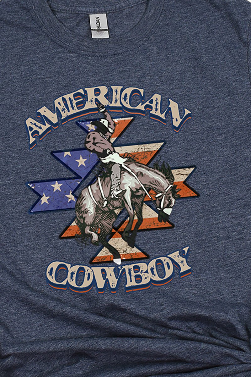 American Cowboy Softstyle Adult T-Shirt - Wholesale Accessory Market