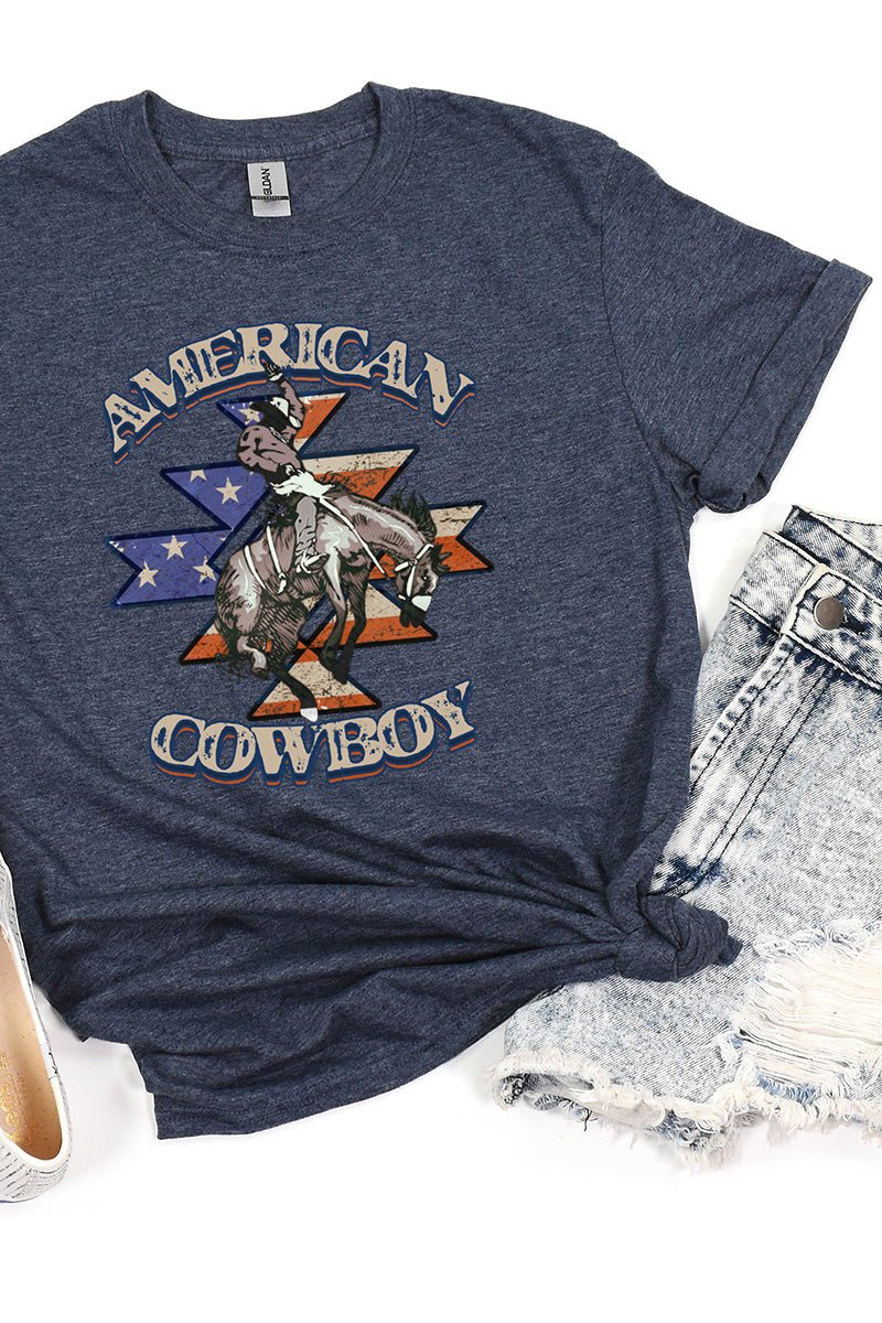 American Cowboy Softstyle Adult T-Shirt - Wholesale Accessory Market