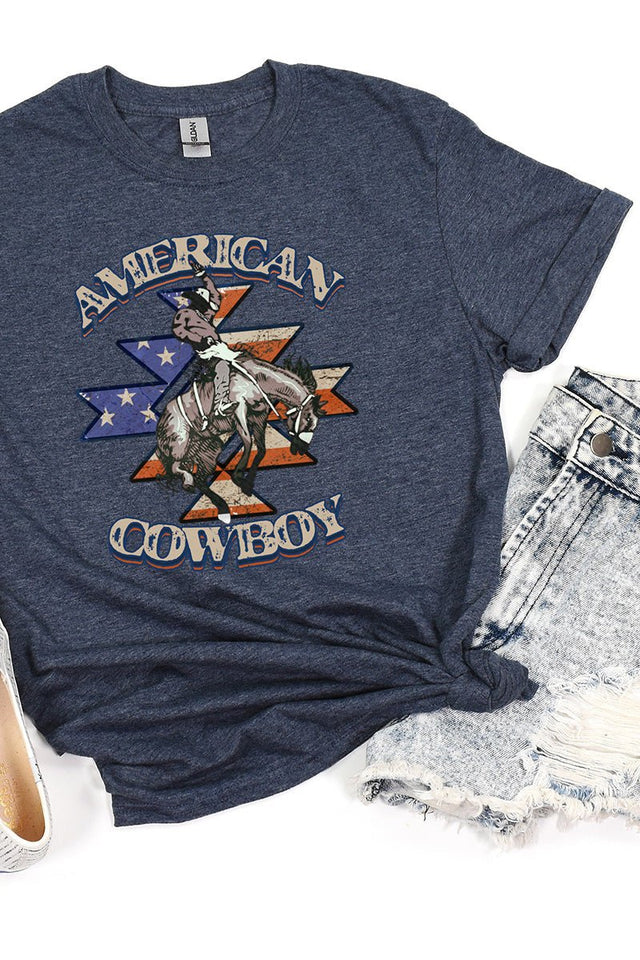 American Cowboy Softstyle Adult T-Shirt - Wholesale Accessory Market