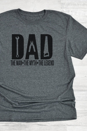Dad Man Myth Legend Softstyle Adult T-Shirt - Wholesale Accessory Market