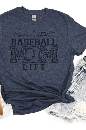 Livin' That Baseball Mom Life Softstyle Adult T-Shirt - Wholesale Accessory Market