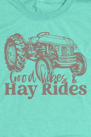 Good Vibes & Hay Rides Softstyle Adult T-Shirt - Wholesale Accessory Market