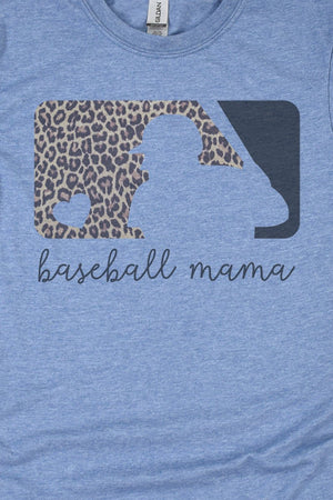 Cheetah Baseball Mama Softstyle Adult T-Shirt - Wholesale Accessory Market