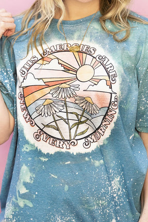 Bleached His Mercies Softstyle Adult T-Shirt - Wholesale Accessory Market