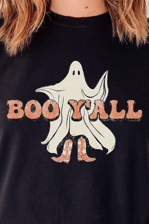 Two Steppin' Boo Y'all DryBlend Adult Long Sleeve Tee - Wholesale Accessory Market
