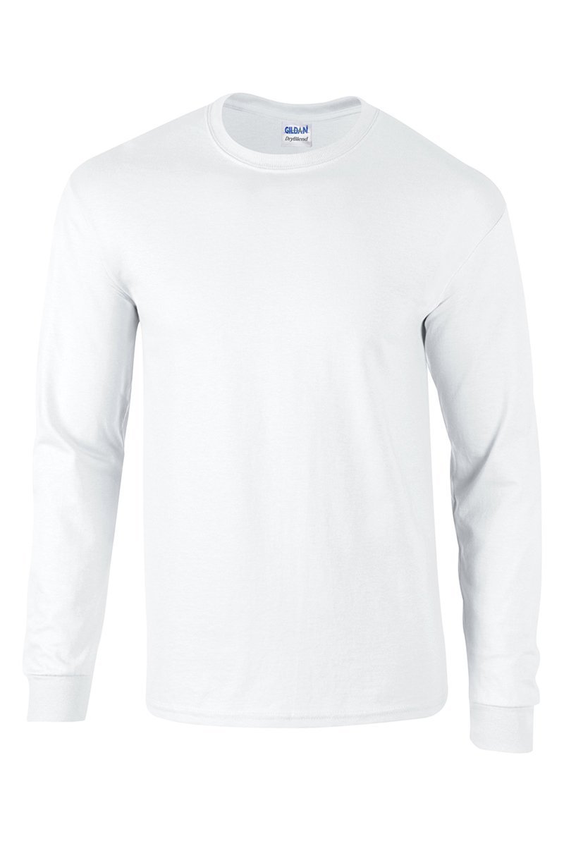 Doodle Merry Christmas Y'all DryBlend Adult Long Sleeve Tee - Wholesale Accessory Market
