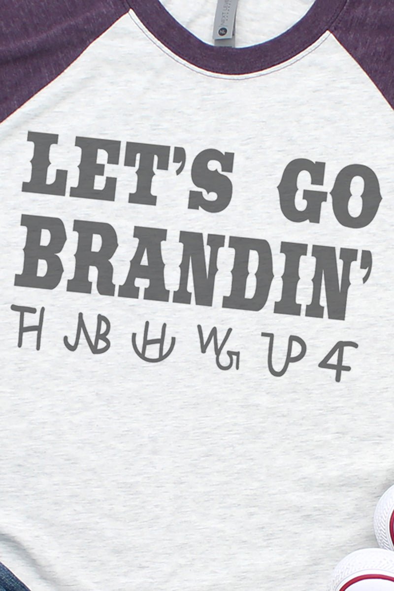 Let's Go Brandin' Tri-Blend Unisex 3/4 Raglan - Wholesale Accessory Market