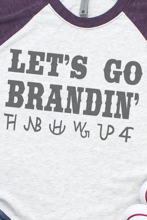 Let's Go Brandin' Tri-Blend Unisex 3/4 Raglan - Wholesale Accessory Market