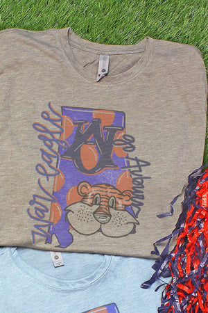 Mascot Auburn Doodle Poly/Cotton Tee - Wholesale Accessory Market