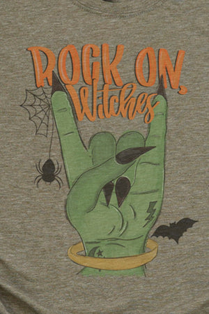 Rock On Witches Poly/Cotton Tee - Wholesale Accessory Market