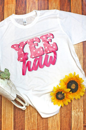 Starry Yeehaw Poly/Cotton Tee - Wholesale Accessory Market