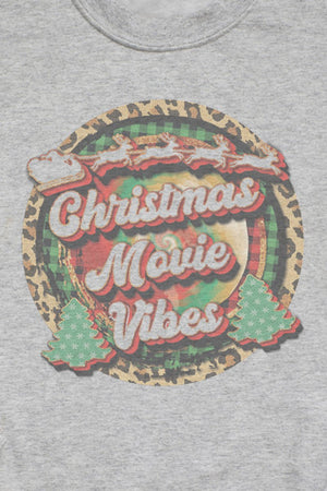 Christmas Movie Vibes Ecosmart Crewneck Sweatshirt - Wholesale Accessory Market