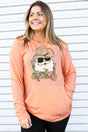 Cool Cowboy Christmas Adult Soft-Tek Blend Long Sleeve Hoodie - Wholesale Accessory Market