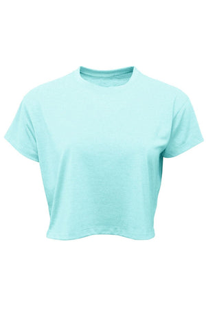 Howdy Steer Women's Soft-Tek Blend Crop T-Shirt - Wholesale Accessory Market