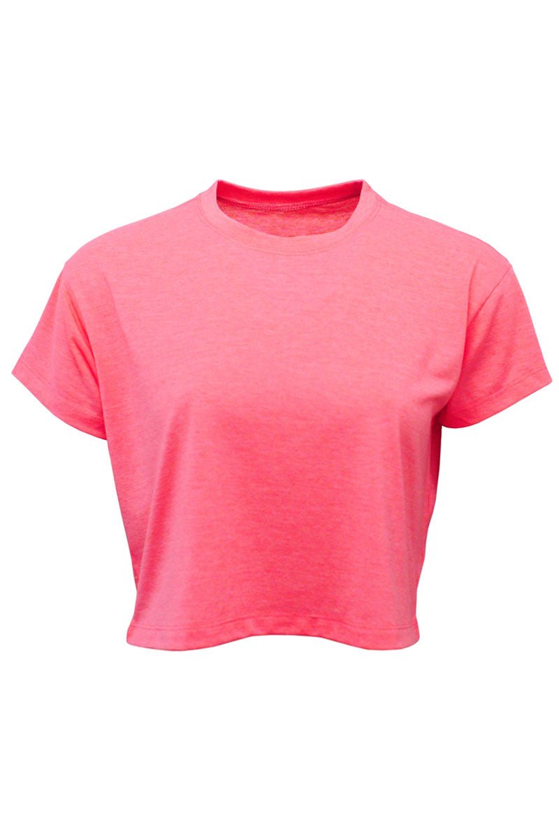 Houston Livestock Women's Soft-Tek Blend Crop T-Shirt - Wholesale Accessory Market