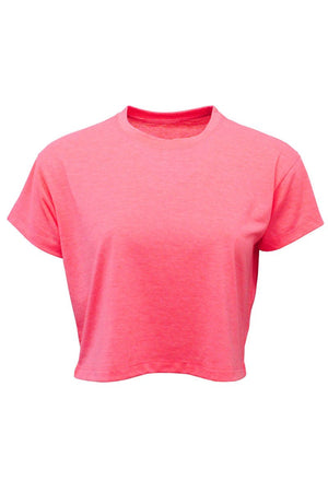 Houston Livestock Women's Soft-Tek Blend Crop T-Shirt - Wholesale Accessory Market