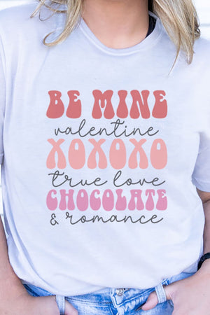Valentine Favorite Things Adult Soft-Tek Blend T-Shirt - Wholesale Accessory Market