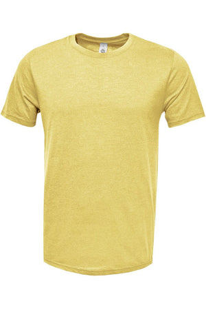 Team Name Daisy Leopard Letter Adult Soft-Tek Blend T-Shirt - Wholesale Accessory Market