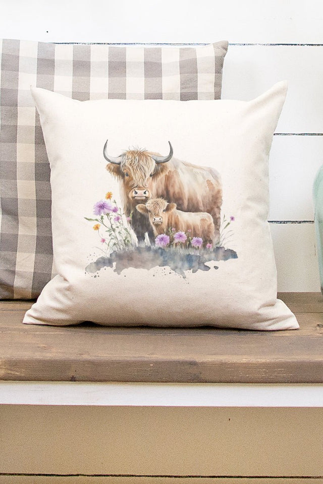 Highland Fields Forever Decorative Pillow Cover - Wholesale Accessory Market