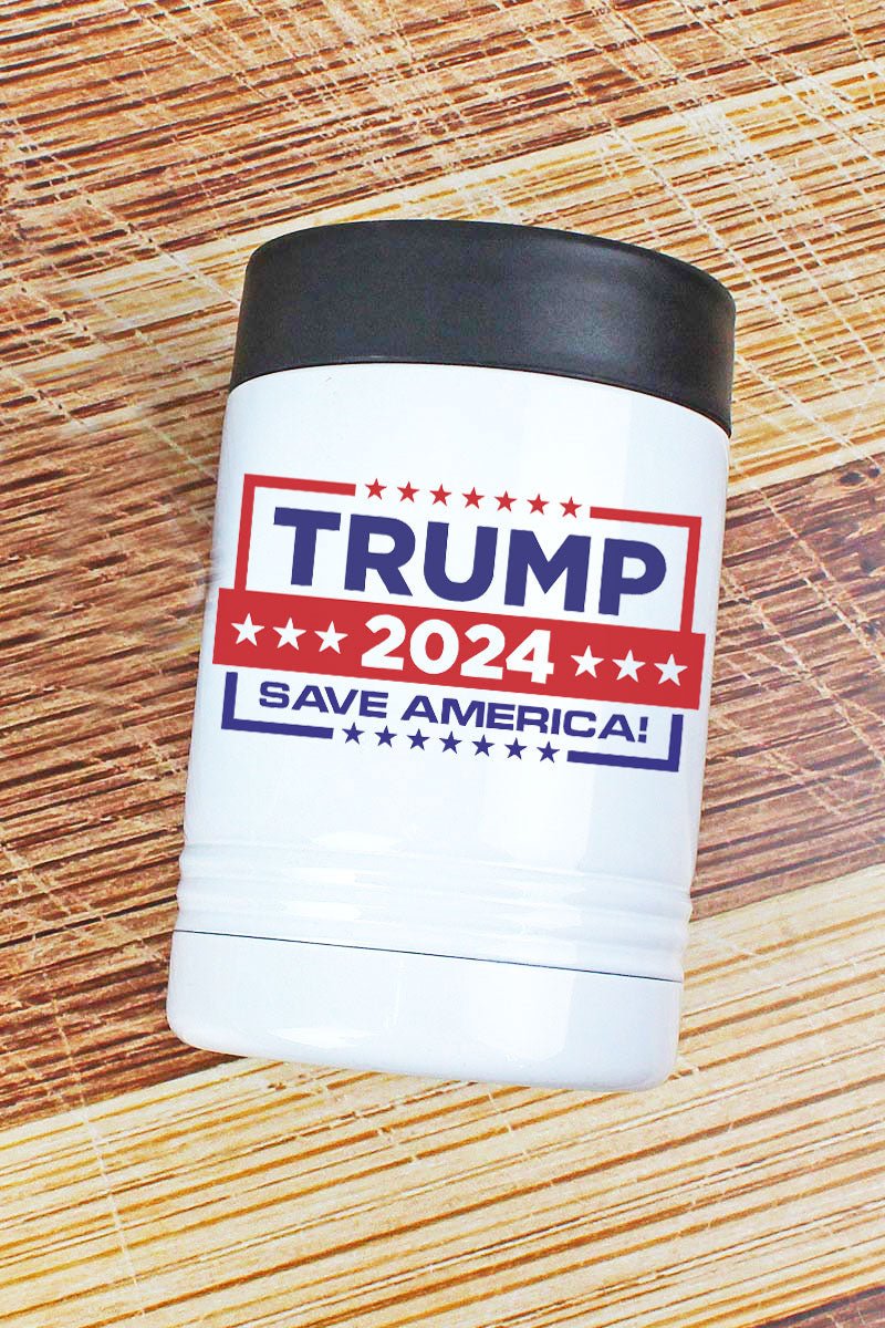 Banner Save America Trump Stainless Steel Hugger 12oz - Wholesale Accessory Market